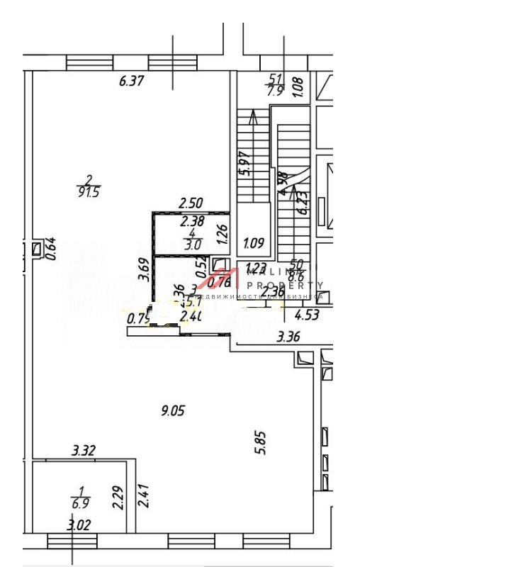 Аренда помещения в жилом комплексе Лефортово парк