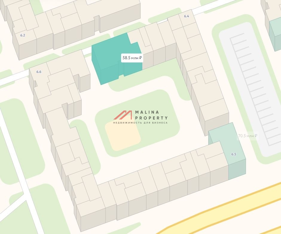 Продажа торгового помещения в новом ЖК Прокшино