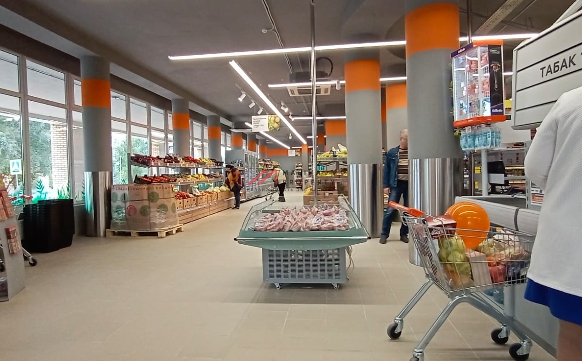 Продажа торгового помещения с супермаркетом Дикси в новом ЖК