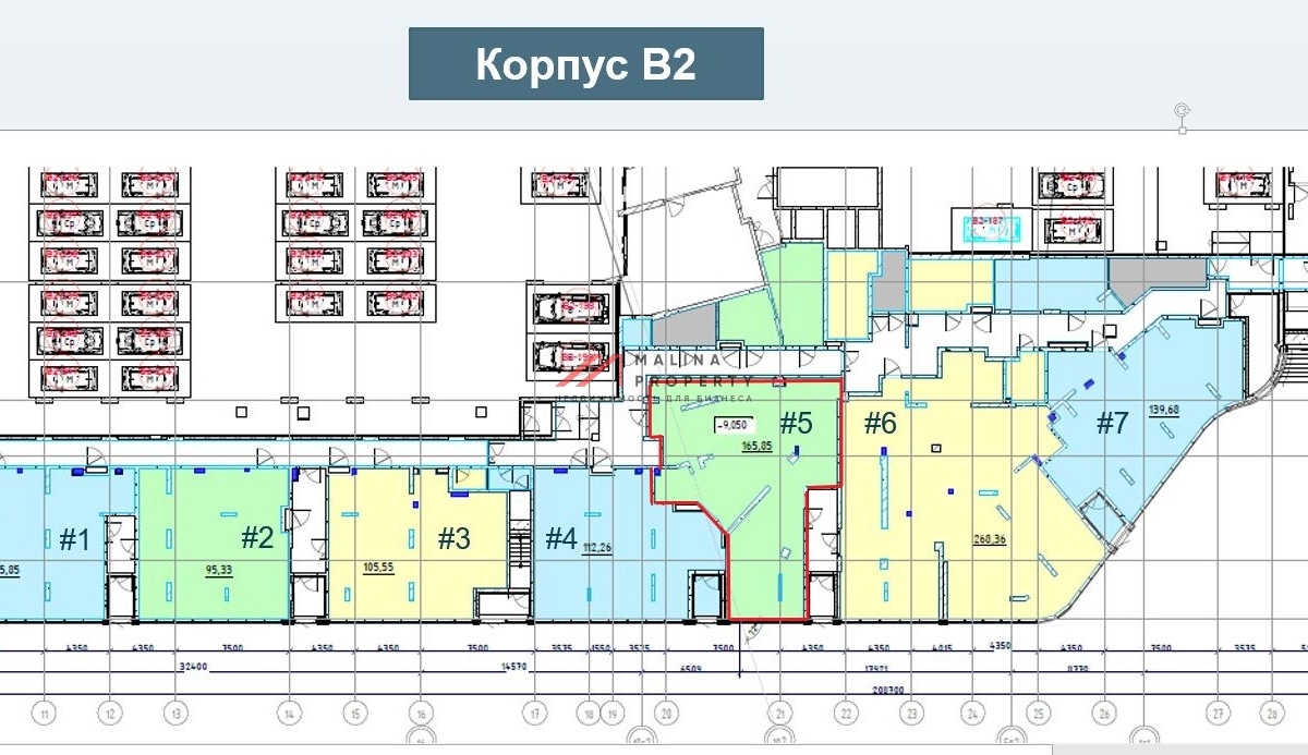 Продажа торгового помещения в ЖК Акватория