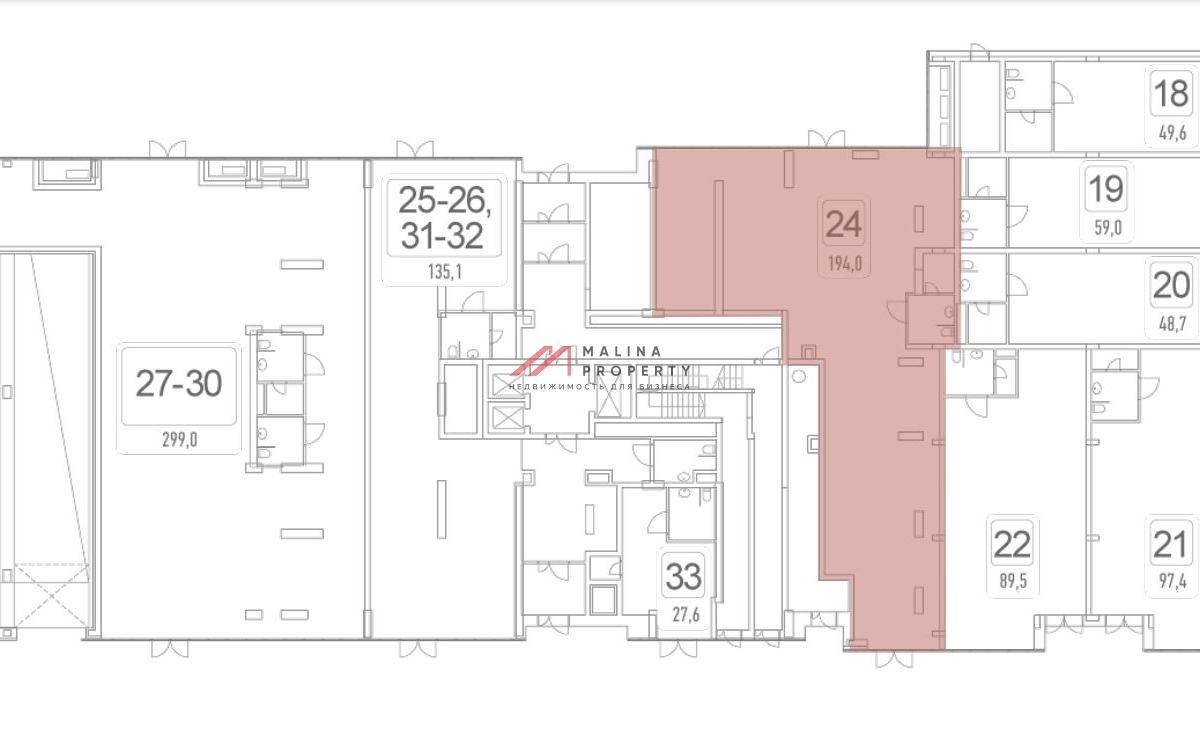 Аренда помещения в ЖК "Кварталы 2119"