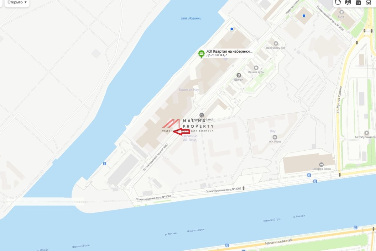 Аренда торгового помещения в ЖК NOW