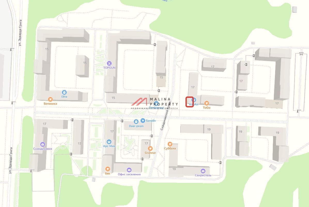 Аренда помещения на Скандинавском б-ре