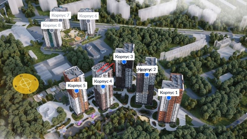 Продажа помещения формата стрит-ритейл в новом ЖК "Одинград"