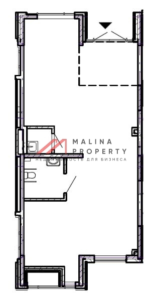 Продажа торгового помещения в новостройке на первой линии 