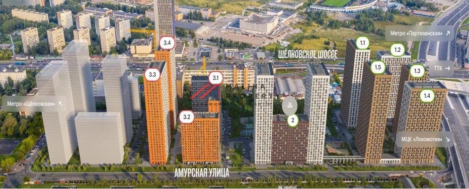 Аренда помещения в ЖК Амурский Парк