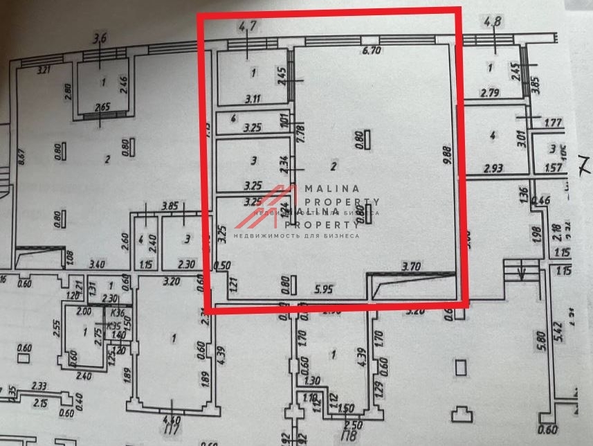 Аренда коммерческого помещения в ЖК Южная Битца