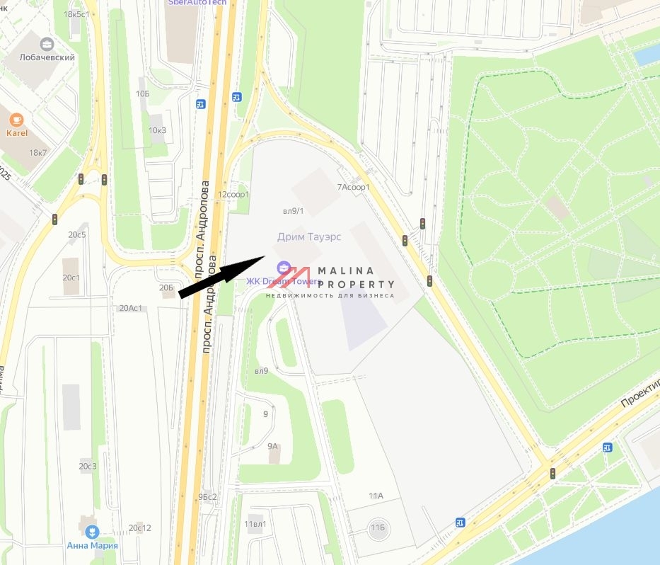 Продажа помещения в ЖК Dream Towers