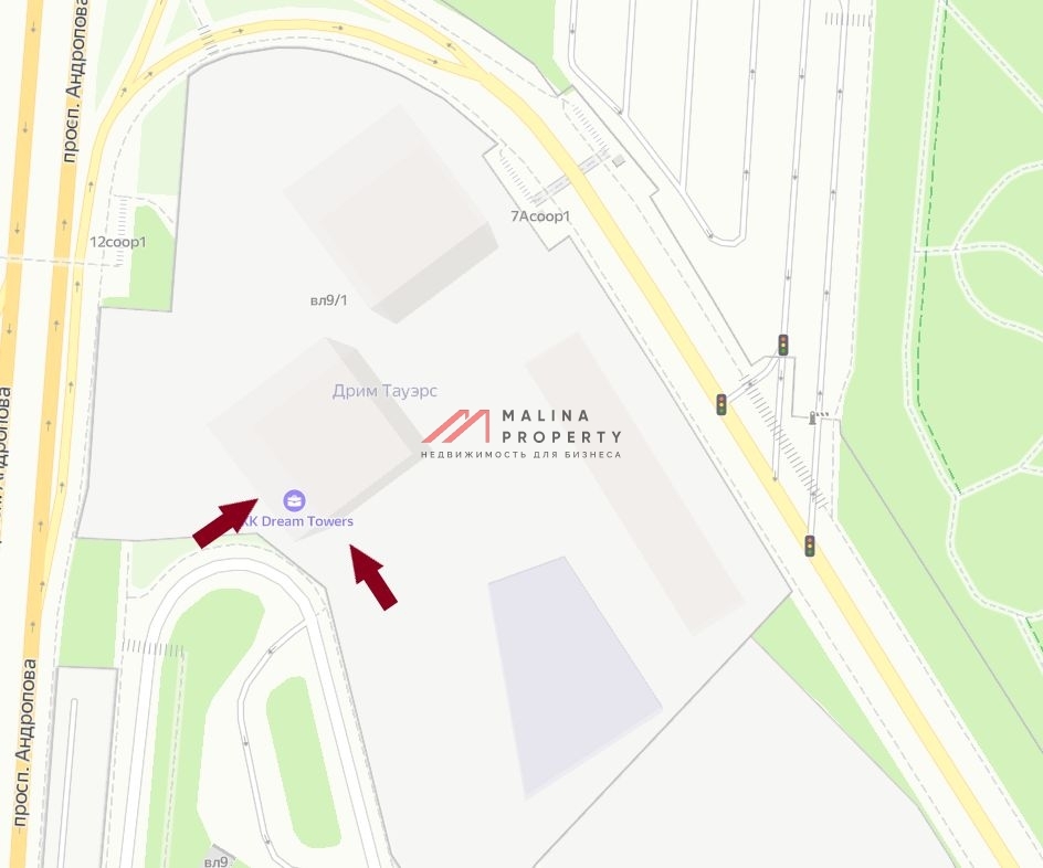 Продажа помещения в ЖК Dream Towers