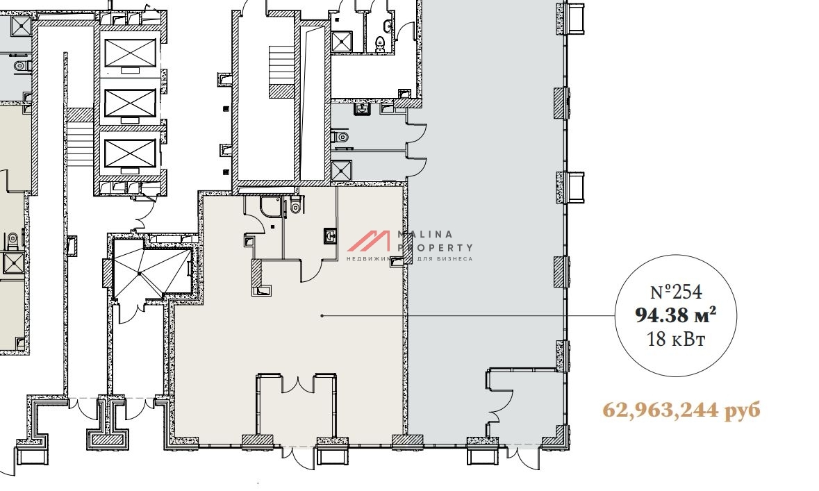 Продажа помещения в ЖК Dream Towers