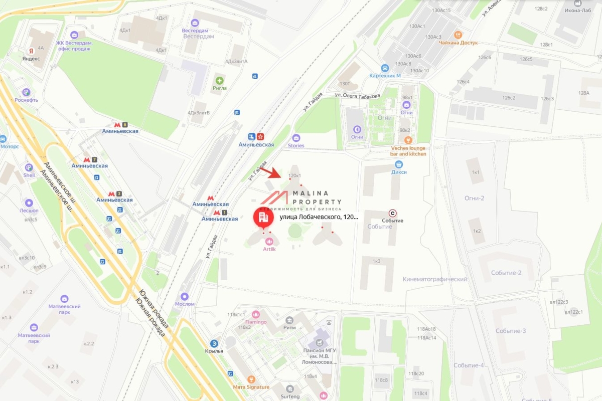 Аренда торгового помещения в ЖК "Крылья"