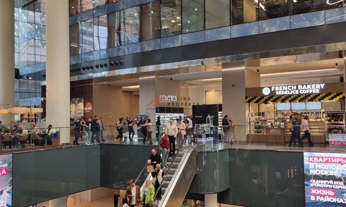 Продажа готового арендного бизнеса с сетевым арендатором в Москва-Сити