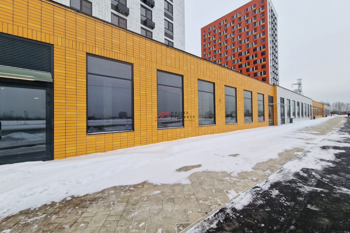 Аренда торгового помещения в новостройке