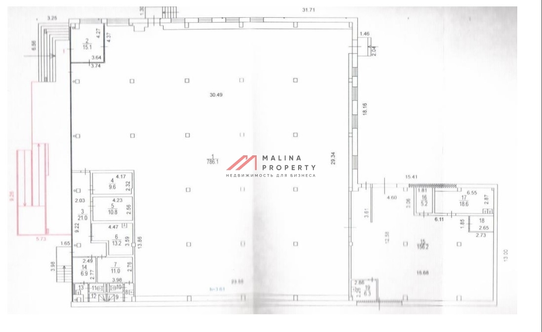 Продажа торгового здания с супермаркетом ДА
