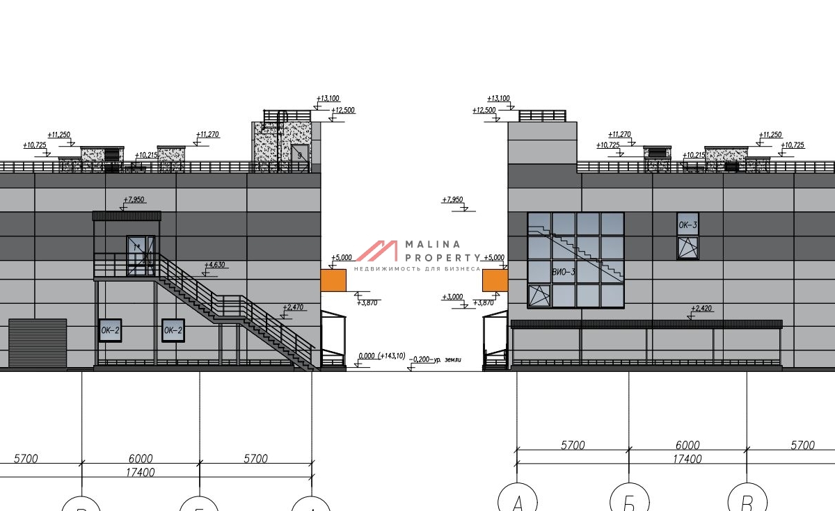 Продажа недостроенного здания в Красногорске