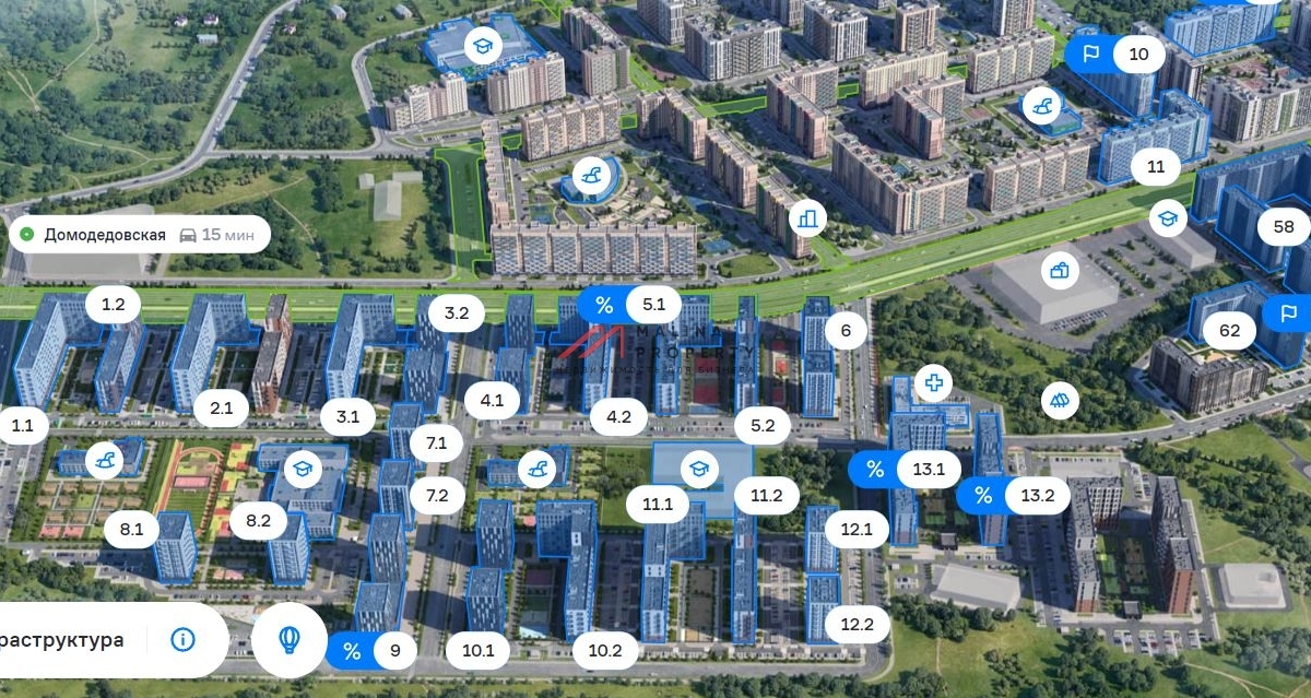 Продажа помещения в новостройке