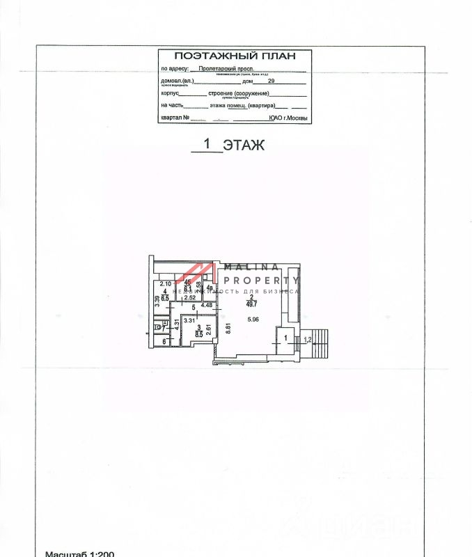 Аренда помещения на выходе из метро Кантемировская