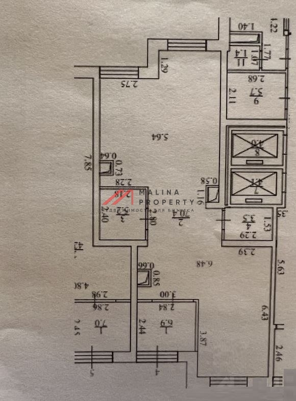 Аренда нежилого помещения в ЖК «Одинград. Семейный квартал»