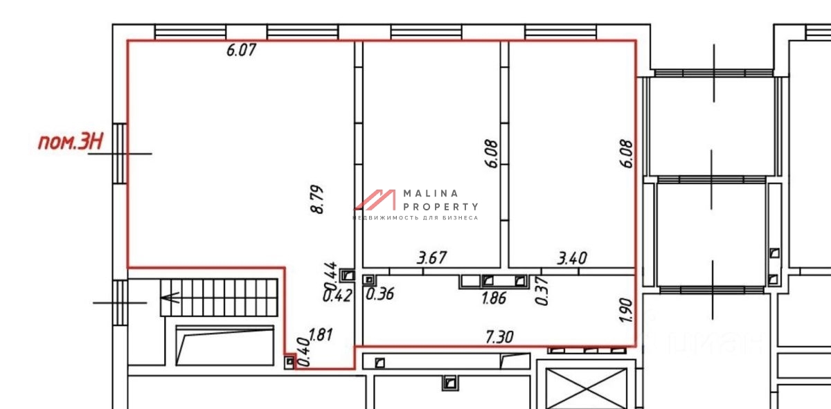 Аренда торгового помещения в ЖК "Саларьево парк"