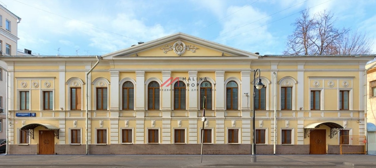 Аренда офисного здания на Спиридоновке