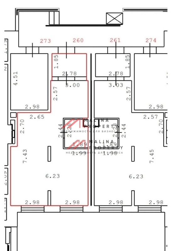 Продажа помещения с арендатором "Винлаб" в ЖК "Внуково 2017"