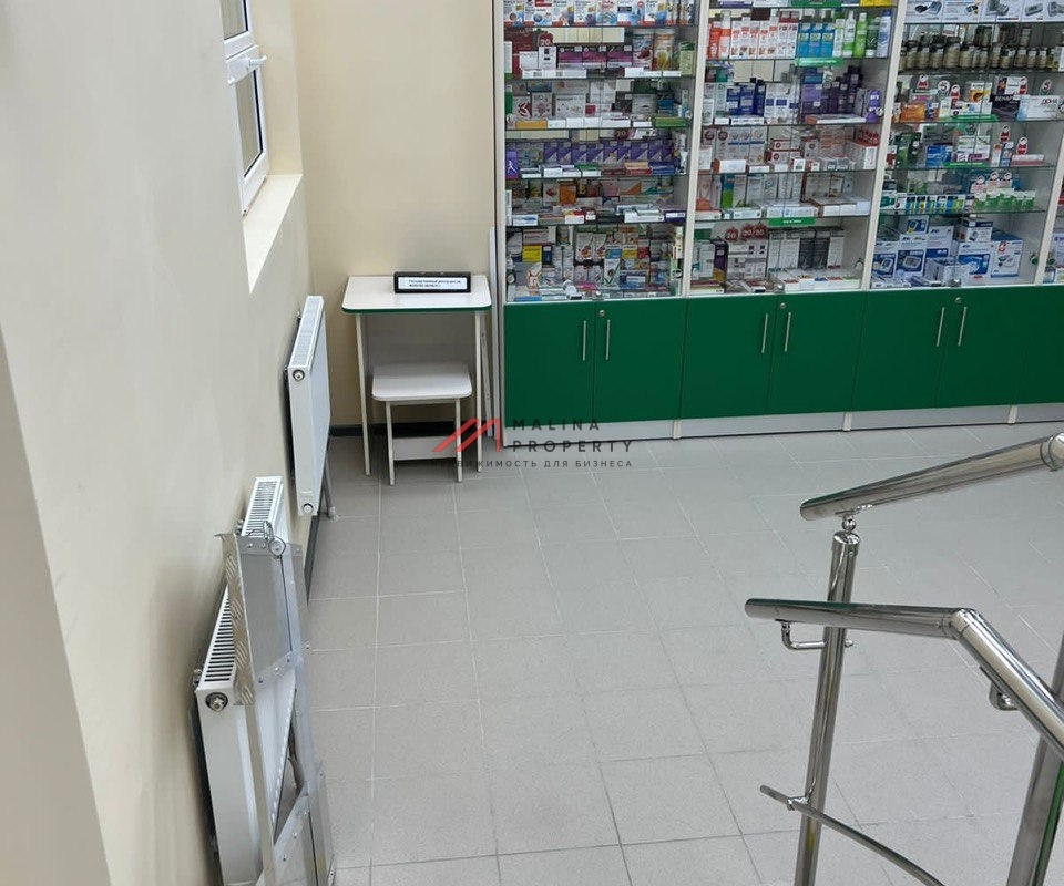 Продажа помещения с арендатором аптека Столички