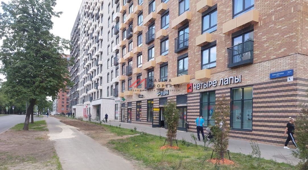 Аренда коммерческого помещения ЖК "Михайловский парк"
