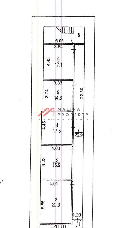 Ареда здания под ресторан на Верхней Сыромятнической
