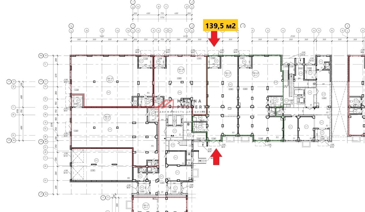 Аренда коммерческого помещения в новостройке
