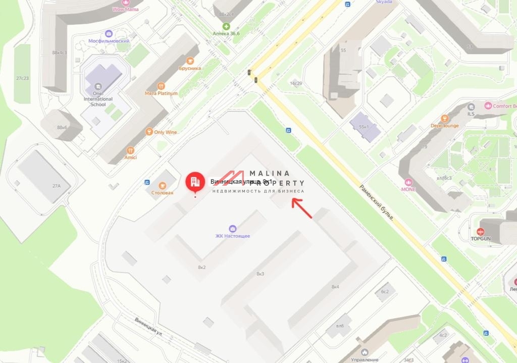 Продажа торгового помещения в ЖК &quot;Настоящее&quot;