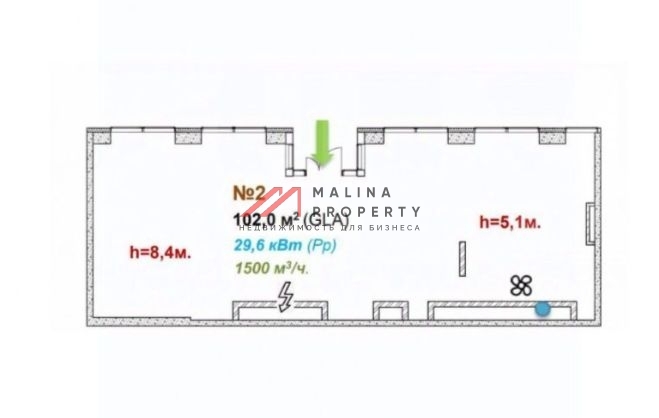 Аренда торгового помещения в апарт-комплексе "B’aires"