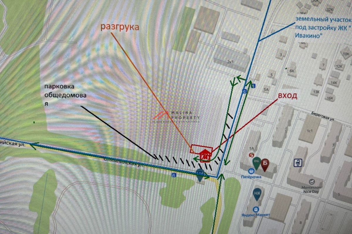 Продажа помещения с супермаркетом Магнит