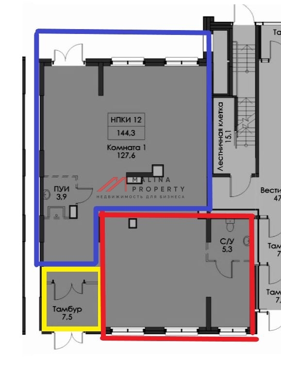 Продажа торгового помещения в ЖК "Кольская 8"