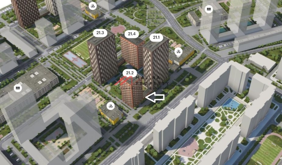 Продажа торгового помещения в ЖК Бусиновский парк