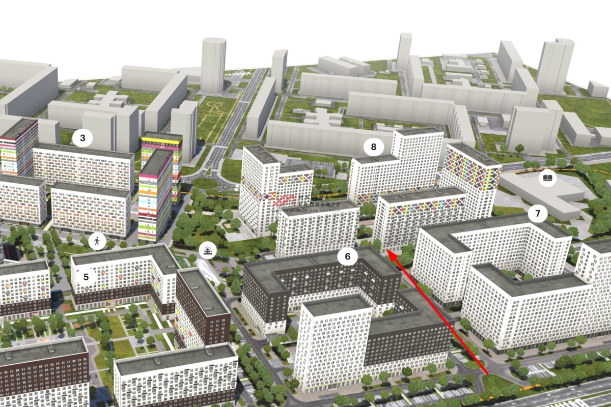 Продажа помещения с федеральными арендаторами в ЖК "Green Park"