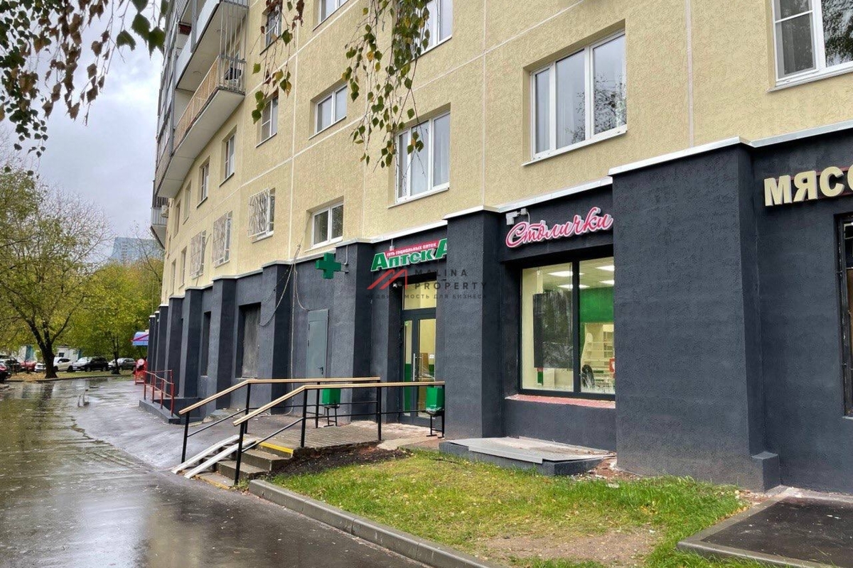 Продажа торгового помещения с арендатором аптека