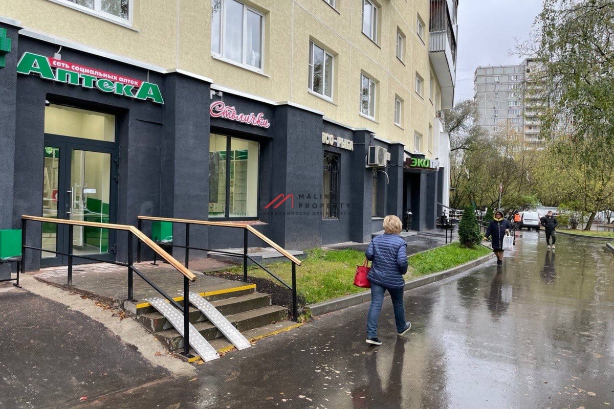 Продажа торгового помещения с арендатором аптека