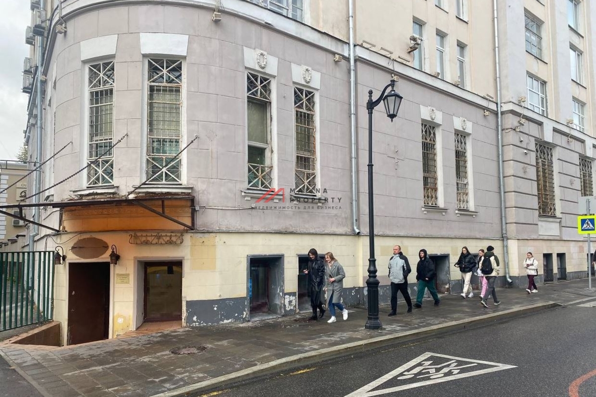 Аренда торгового помещения на Большой Бронной улице