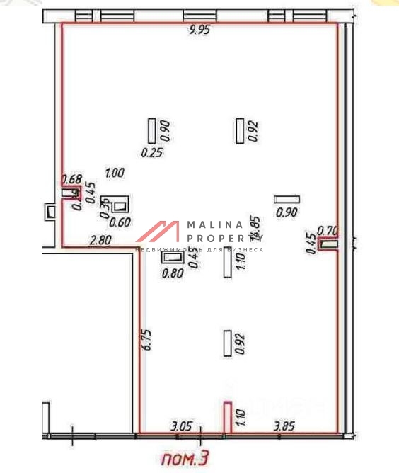 Аренда торгового помещения в ЖК Грин Парк