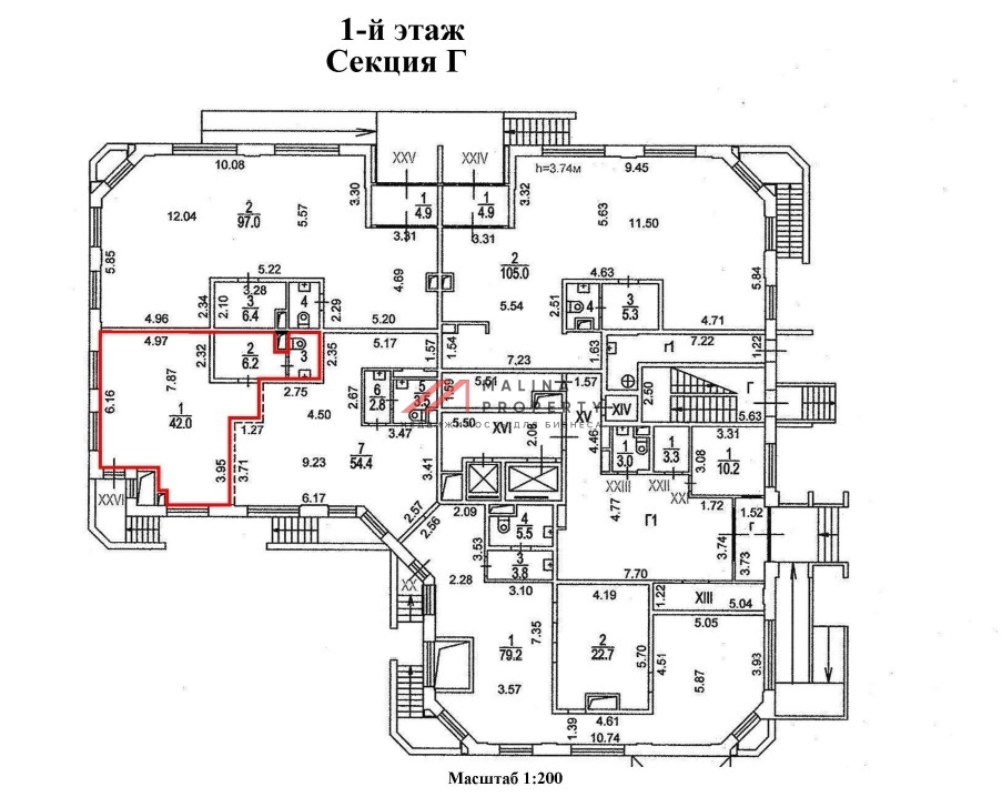 Продажа торгового помещения с арендатором в ЖК "Балтийский квартет"