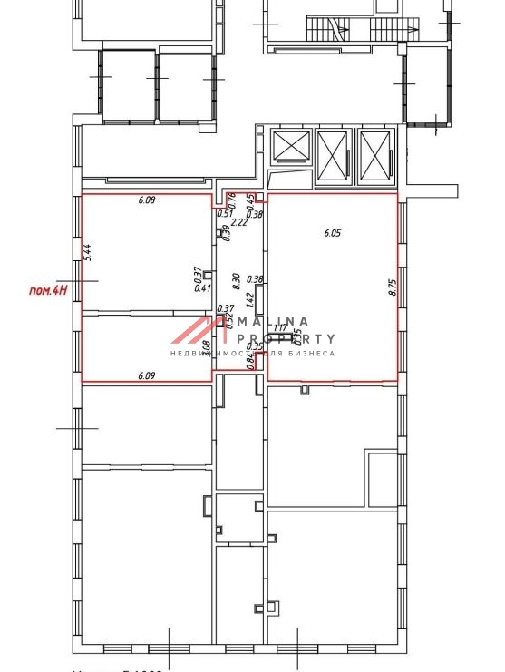 Продажа помещения с арендатором магазин Бристоль