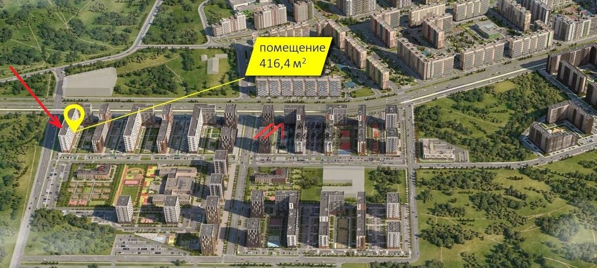 Продажа помещения с арендатором магазин "Пятерочка" 