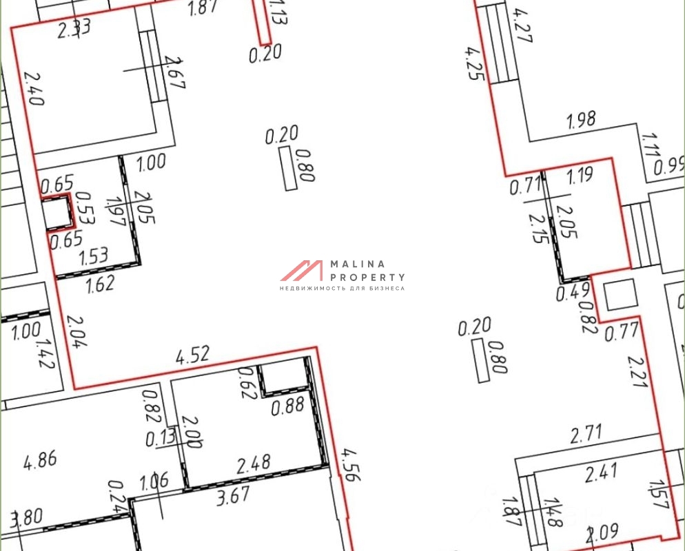 Продажа торгового помещения с арендатором Красное и Белое в Одинцово