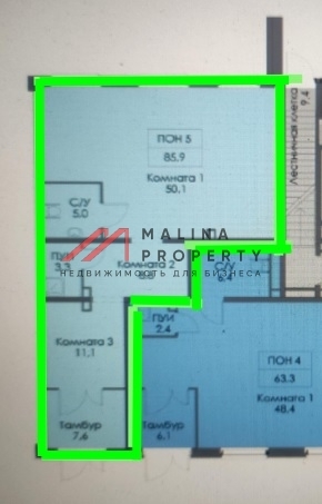 Аренда торгового помещения в ЖК Никольские Луга