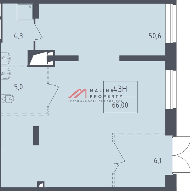 Продажа торгового помещения в ЖК "Мытищи Парк" 