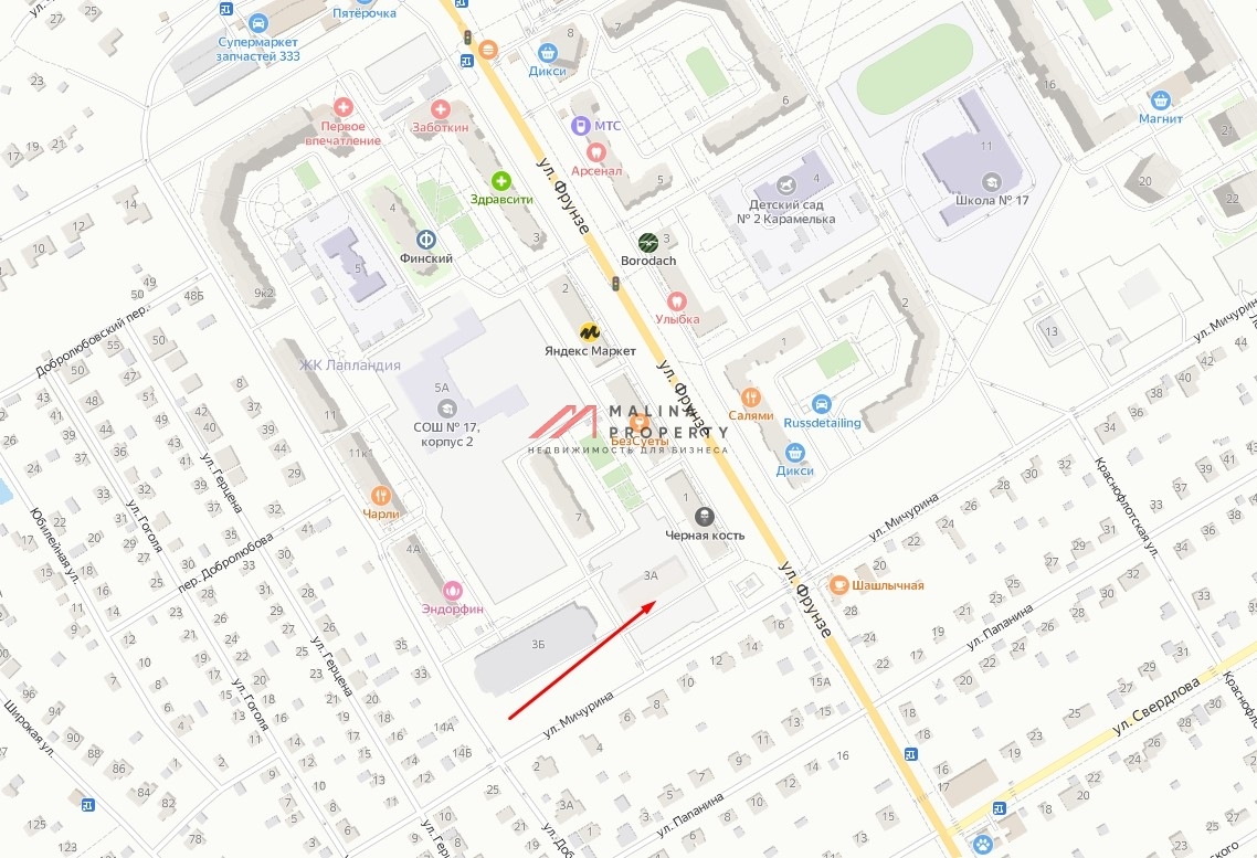 Продажа помещения с якорными арендаторами в ЖК "Финский"