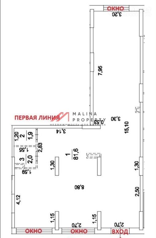 Продажа помещения с арендаторами