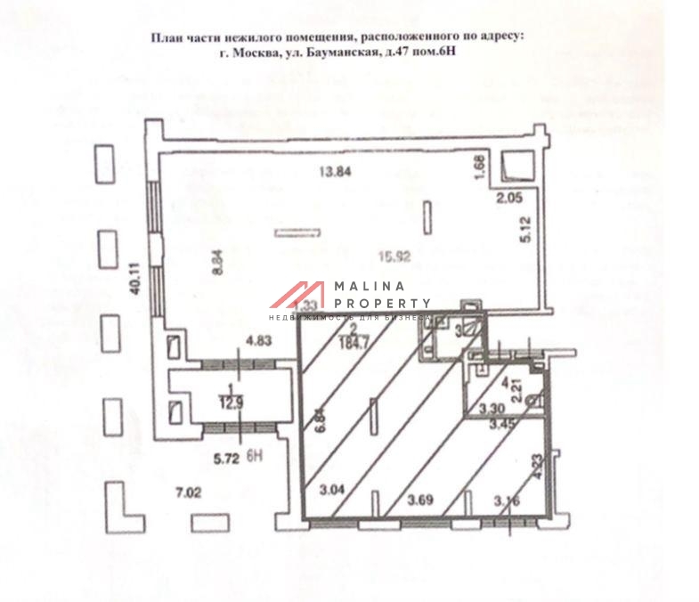 Аренда торгового помещения на Бауманской