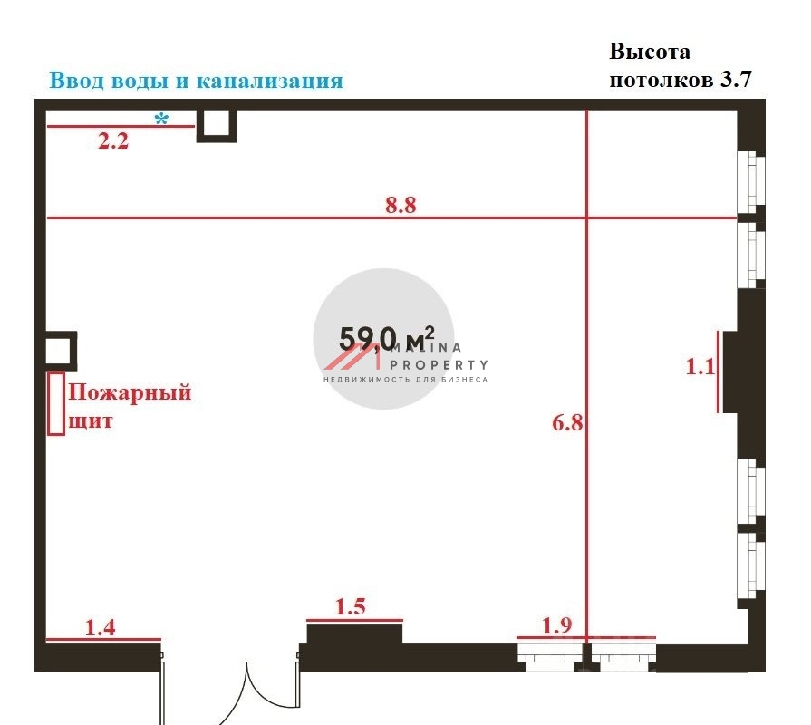 Аренда торгового помещения в ЖК «Академика Павлова»