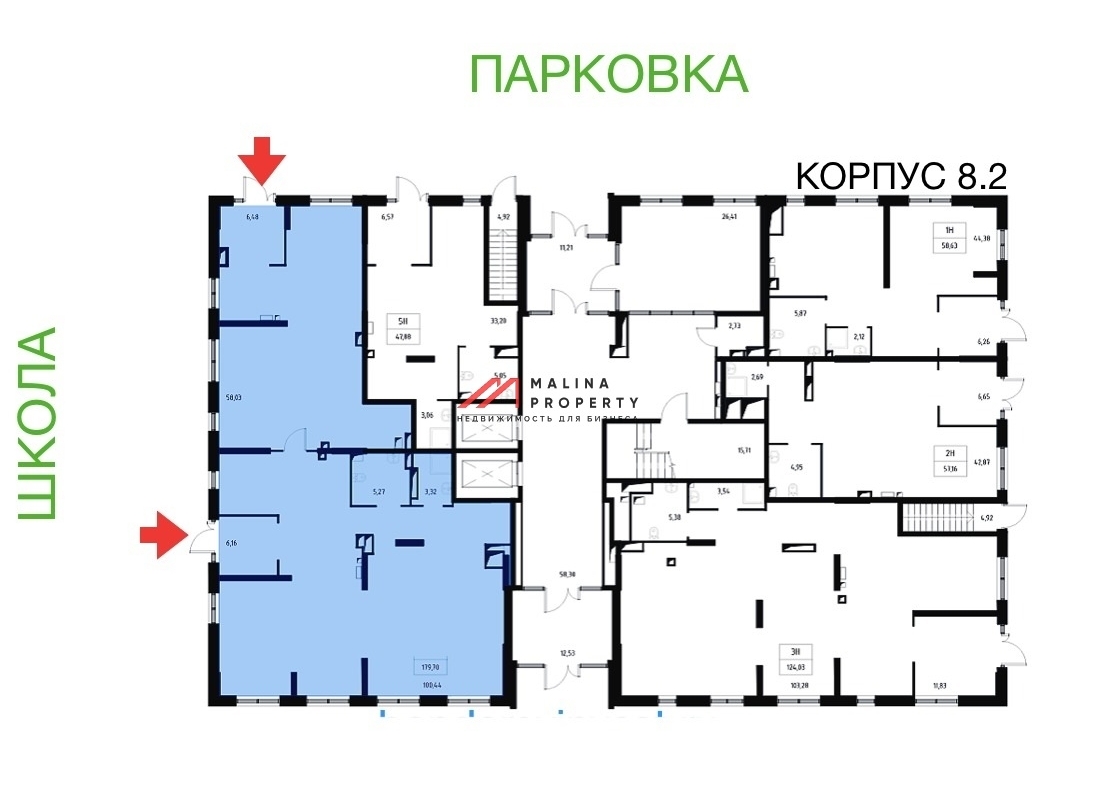 Продажа торгового помещения в ЖК "Пригород Лесное" 